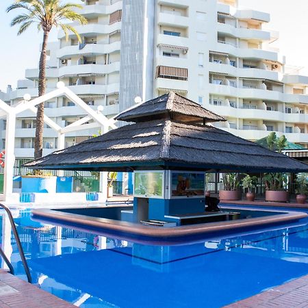 Benal Beach Suite Ii, Estudio Con Parque Acuatico Y Vistas Al Mar. Benalmádena Eksteriør bilde