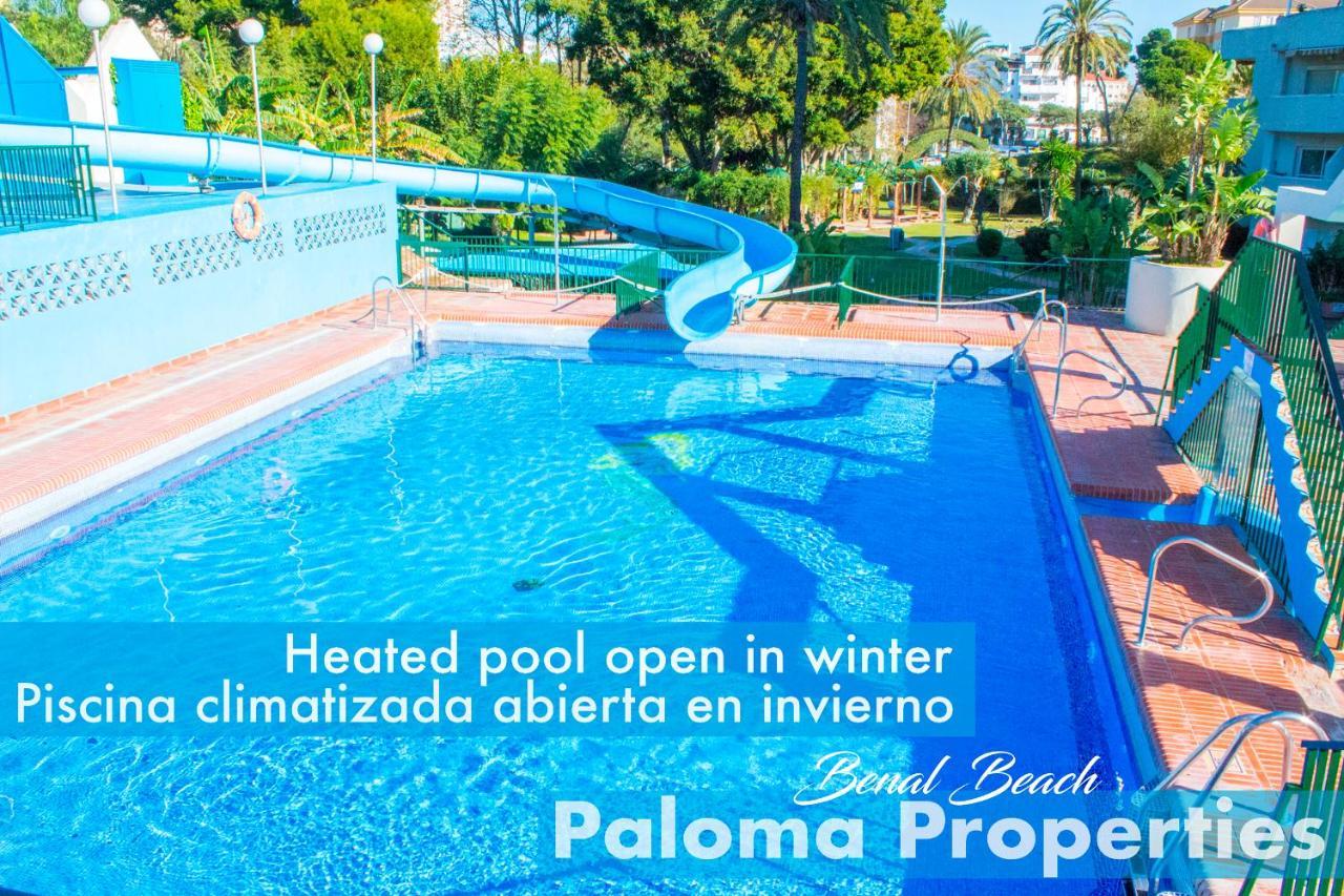 Benal Beach Suite Ii, Estudio Con Parque Acuatico Y Vistas Al Mar. Benalmádena Eksteriør bilde