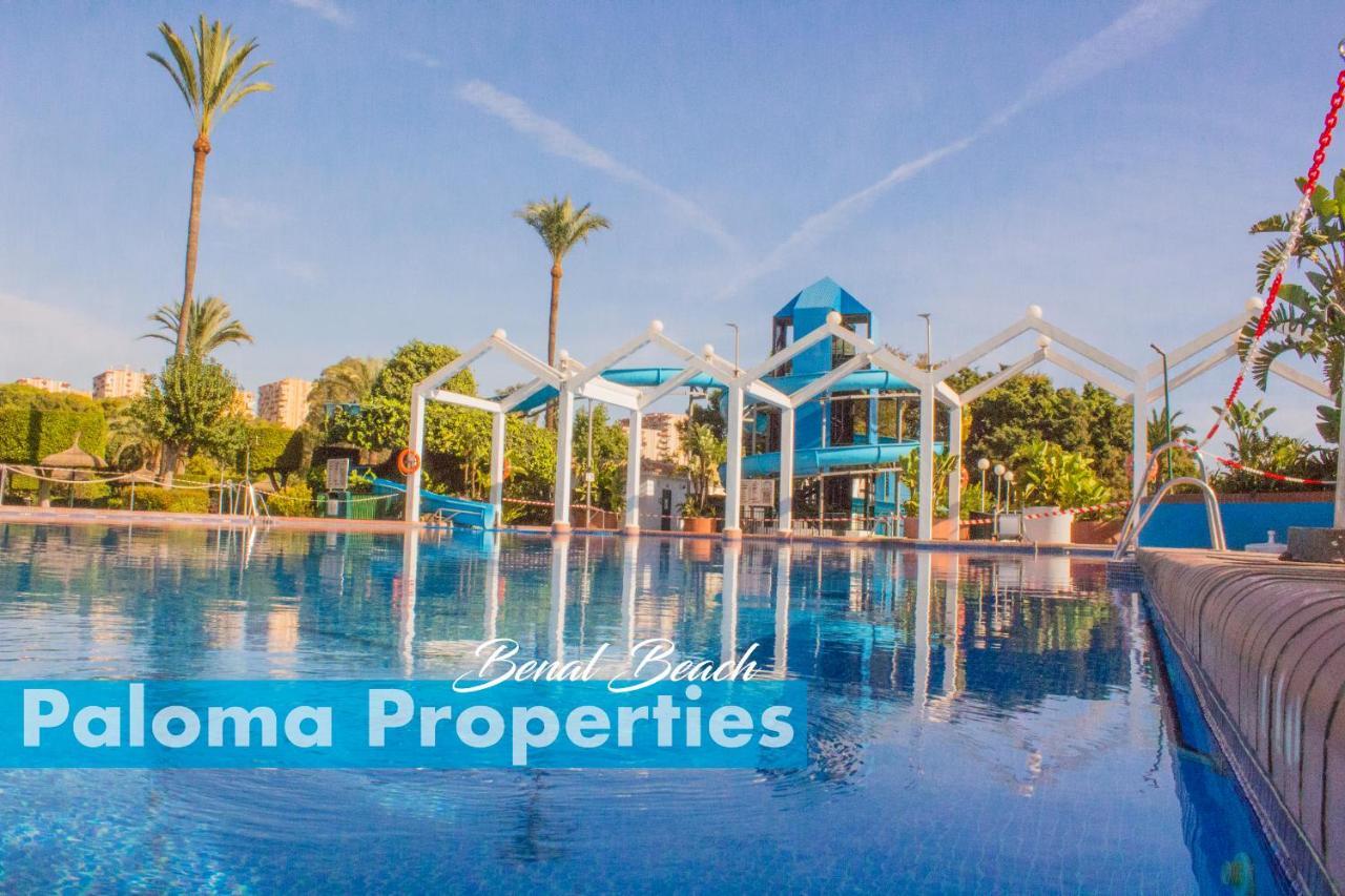 Benal Beach Suite Ii, Estudio Con Parque Acuatico Y Vistas Al Mar. Benalmádena Eksteriør bilde