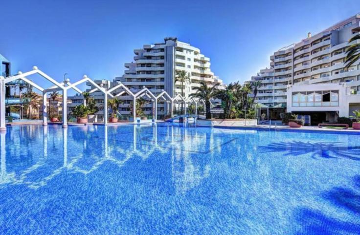Benal Beach Suite Ii, Estudio Con Parque Acuatico Y Vistas Al Mar. Benalmádena Eksteriør bilde