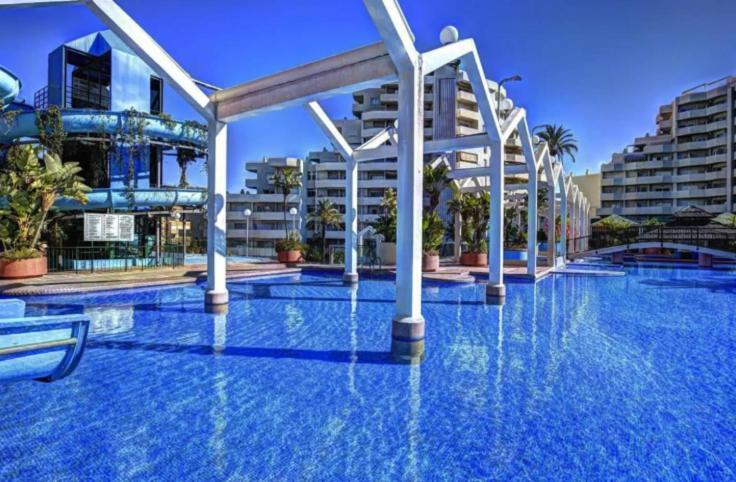 Benal Beach Suite Ii, Estudio Con Parque Acuatico Y Vistas Al Mar. Benalmádena Eksteriør bilde