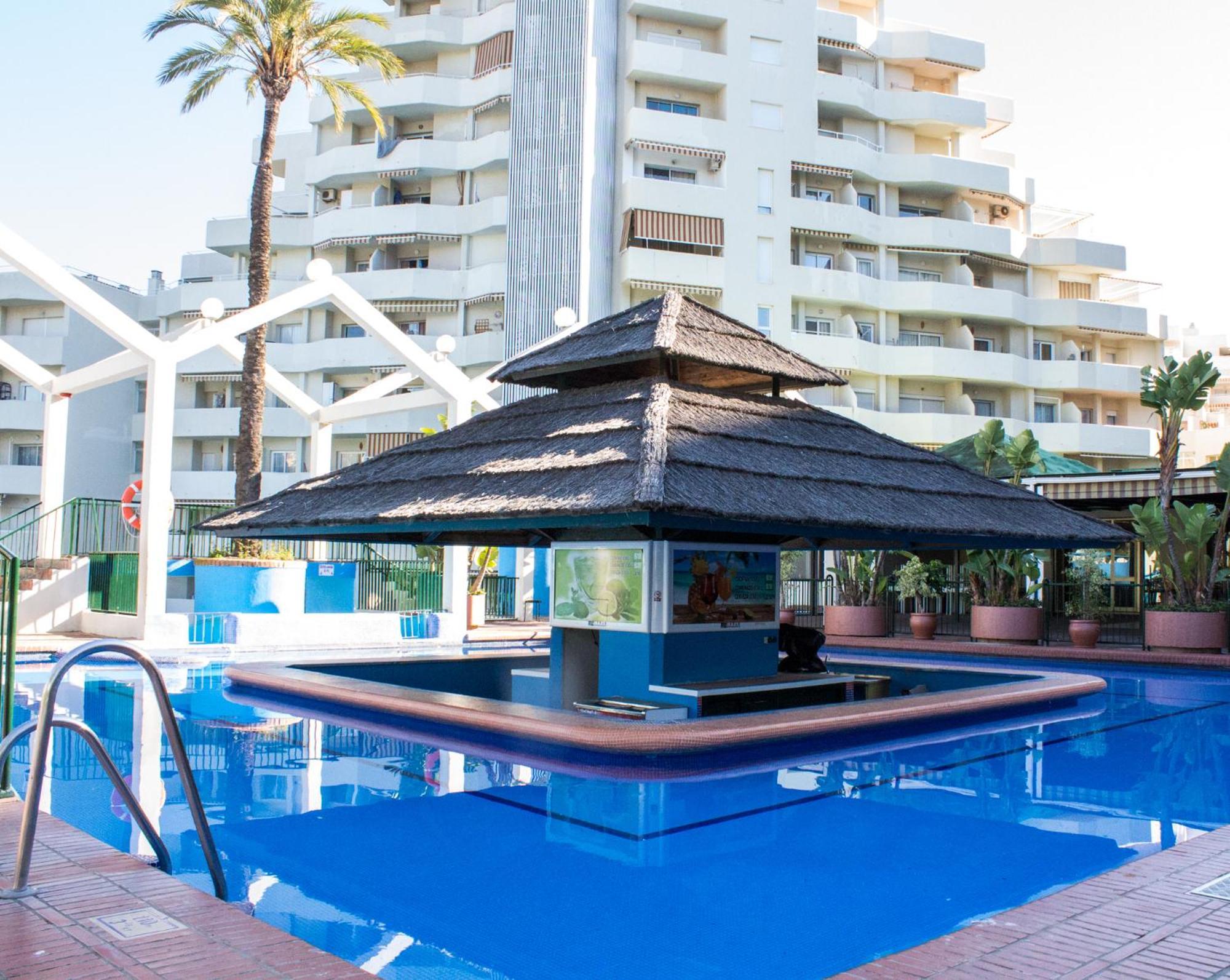 Benal Beach Suite Ii, Estudio Con Parque Acuatico Y Vistas Al Mar. Benalmádena Eksteriør bilde