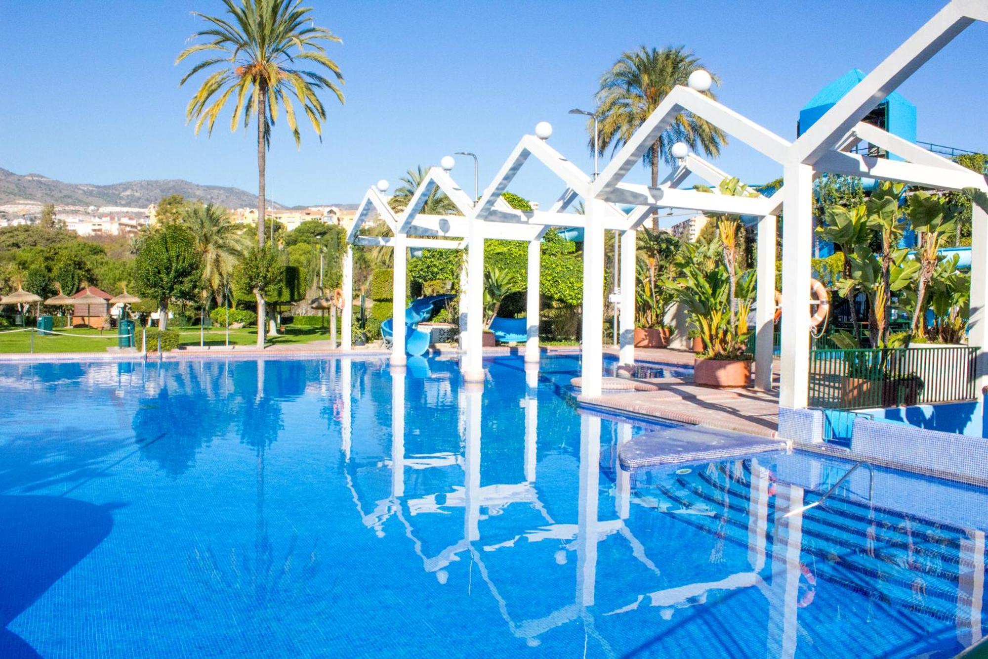 Benal Beach Suite Ii, Estudio Con Parque Acuatico Y Vistas Al Mar. Benalmádena Eksteriør bilde