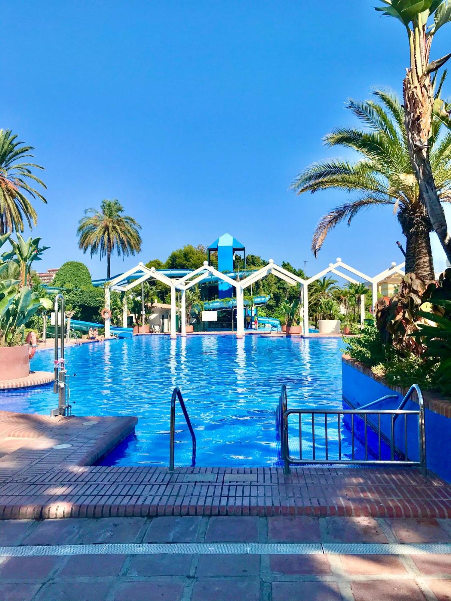 Benal Beach Suite Ii, Estudio Con Parque Acuatico Y Vistas Al Mar. Benalmádena Eksteriør bilde